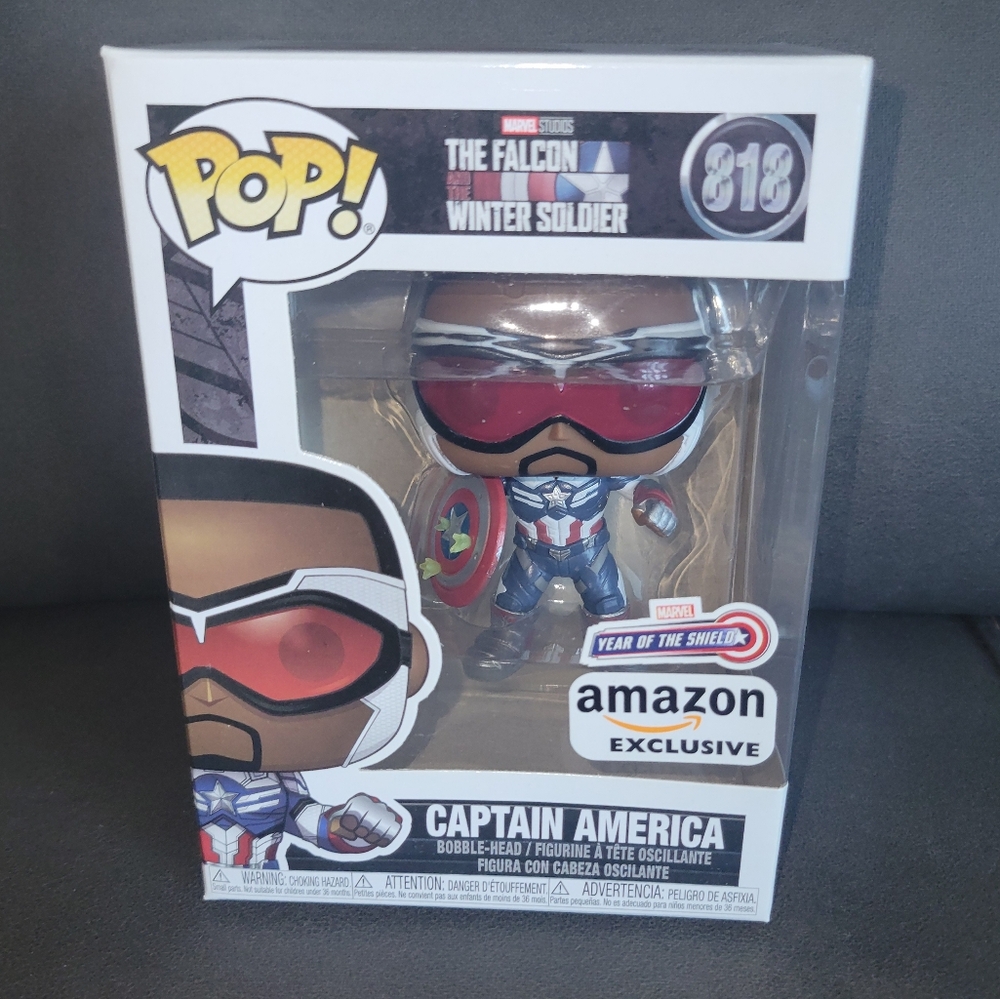 Funko Pop! Marvel: Year of The Shield - Captain America (Sam…